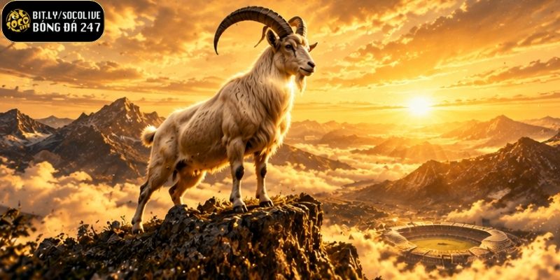 GOAT Là Gì? Giải Mã 3 Tiêu Chuẩn Định Danh Huyền Thoại 5 GOAT lấy hình ảnh chú dê núi làm biểu tượng